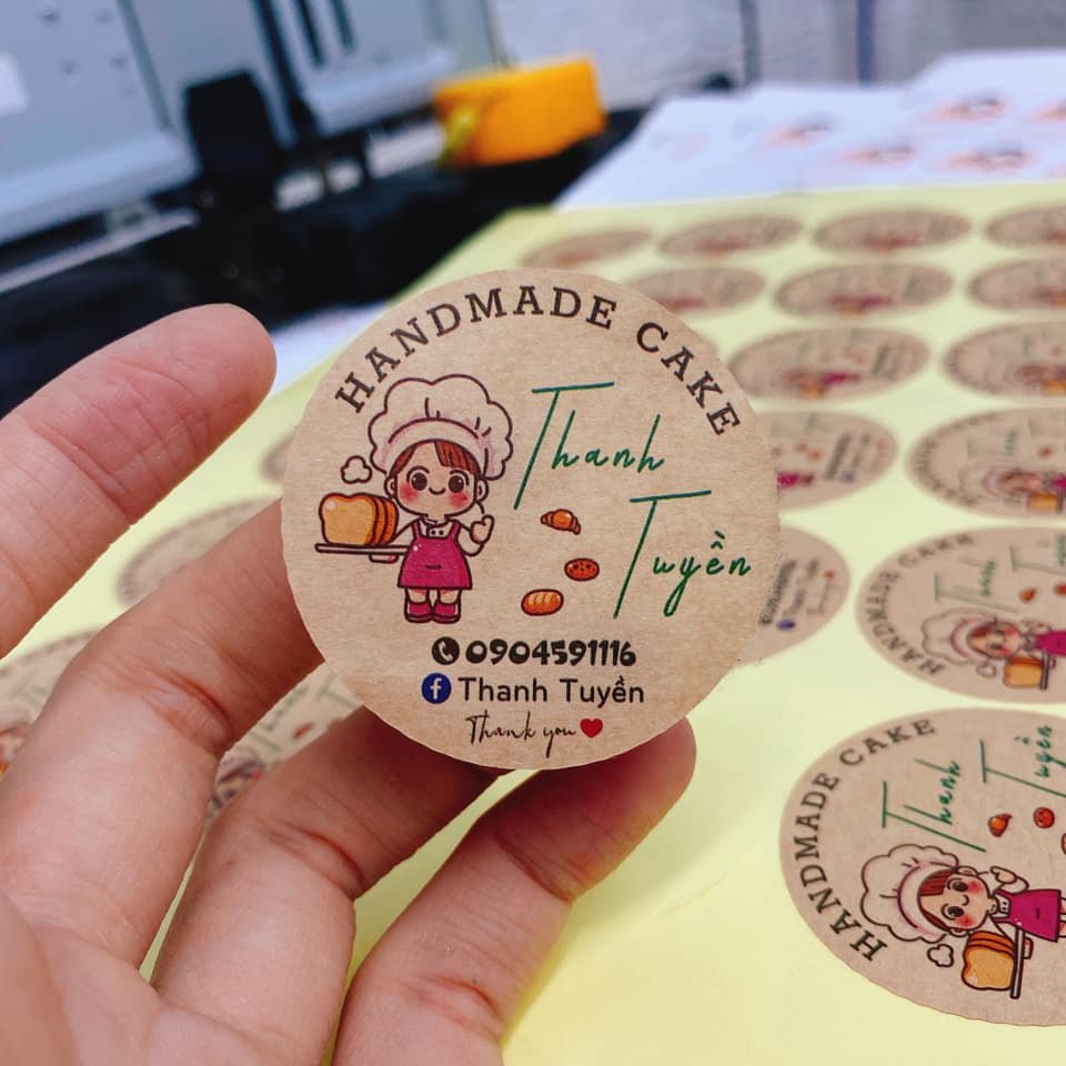 In decal nhựa sữa