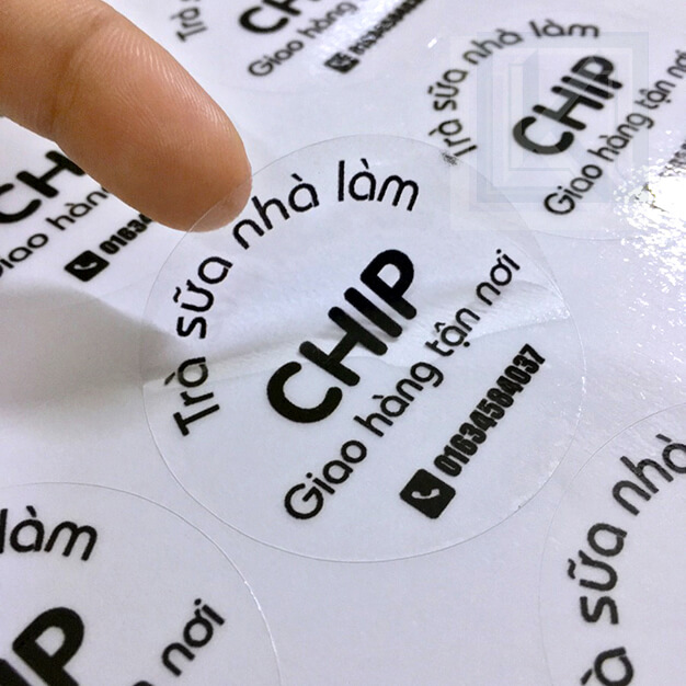 In tem bảo hành