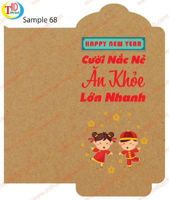 In Bao Lì Xì Giá Rẻ TPHCM – Giá in tại xưởng | Thiết kế file Miễn Phí