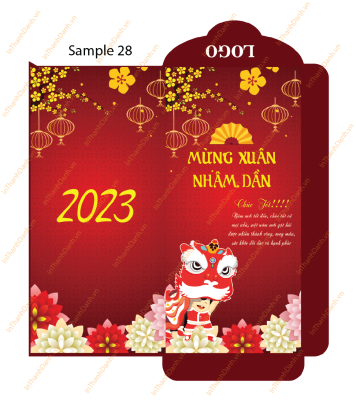 In Bao Lì Xì Giá Rẻ TPHCM – Giá in tại xưởng | Thiết kế file Miễn Phí