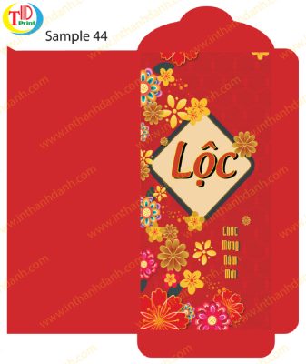 In Bao Lì Xì Giá Rẻ TPHCM – Giá in tại xưởng | Thiết kế file Miễn Phí