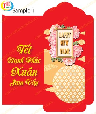 In Bao Lì Xì Giá Rẻ TPHCM – Giá in tại xưởng | Thiết kế file Miễn Phí