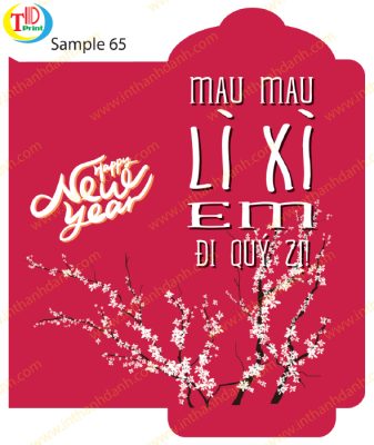 In Bao Lì Xì Giá Rẻ TPHCM – Giá in tại xưởng | Thiết kế file Miễn Phí